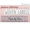 Woven Sew-In Label Made By Mom- Sublime Stitching