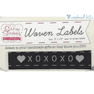Woven Sew-In Label XOXO- Sublime Stitching