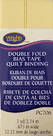 Wrights Quilt Binding Double Fold Bias Tape - Lemon Ice (Yellow)