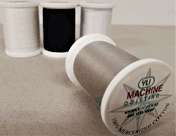 YLI Machine Quilting Cotton Thread - Gray - 500 Yard Spool