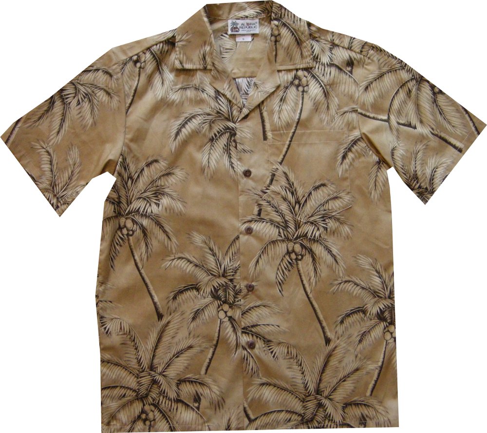 Coconuts Palms Men Hawaiian Shirt