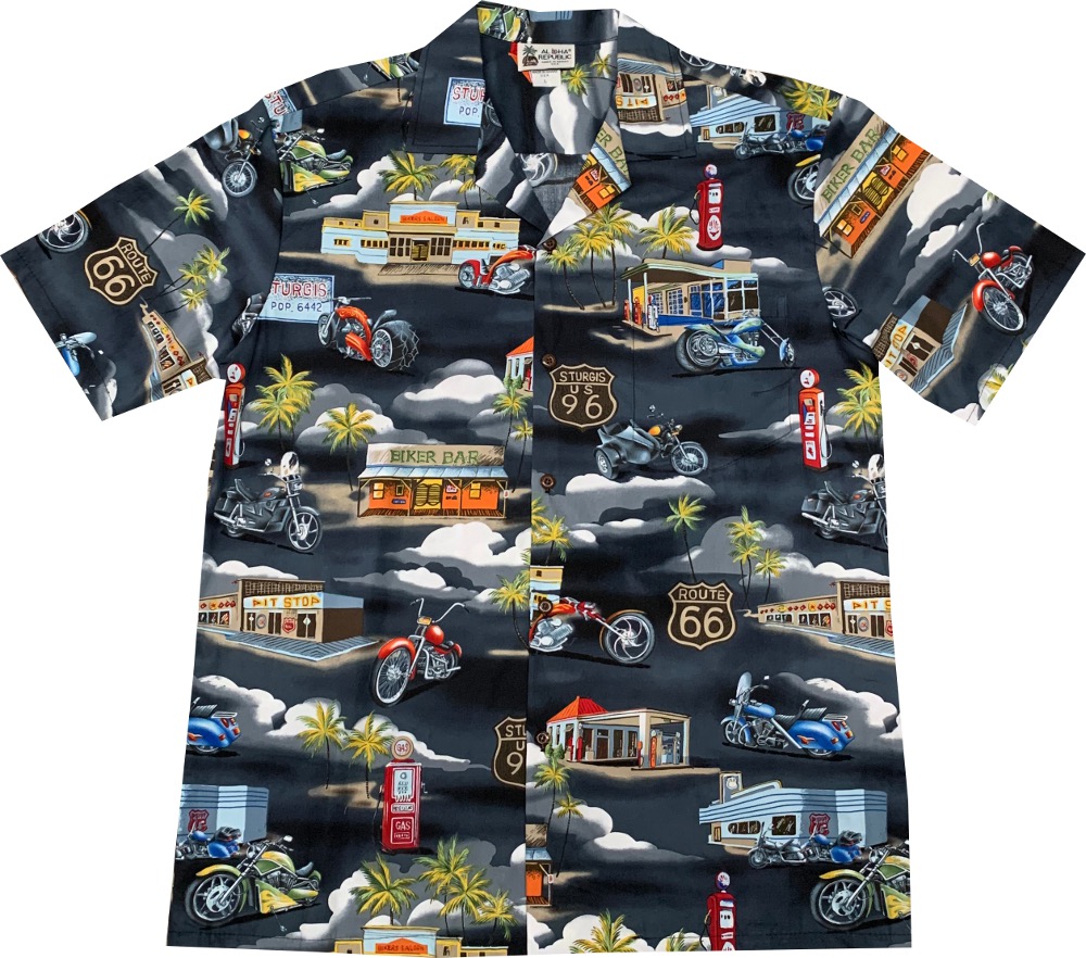 Cruzin Route 66 Men Hawaiian Shirt