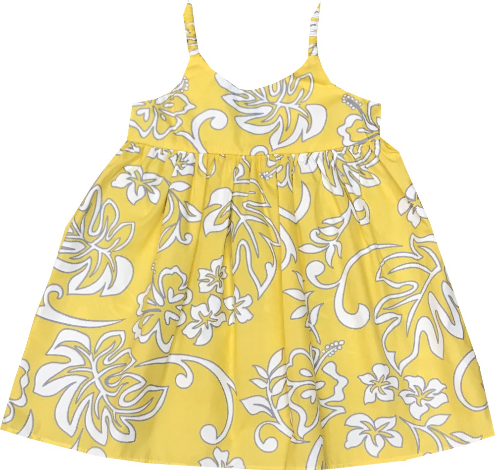Kauai Girls Hawaiian Bungee Dress