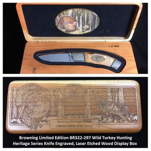 Browning BR322-797 Browning Hunting Heritage Series Limited Edition Wild Turkey. One of 3000. New in Box w/Case and Paperwork