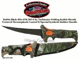 Bubba Blade Knives BB1-6TK-MO 6 in. Turkinator Mossy Oak Handle Obsession Knife
