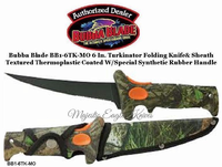 Bubba Blade Knives BB1-6TK-MO 6 in. Turkinator Mossy Oak Handle Obsession Knife