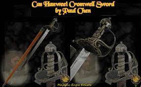 CAS Hanwei SH1049 Paul Chen Cutlery The Cromwell Captain of Horse to Lord Protector of England Sword & Scabbard