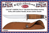 Case Cutlery CA381 Stacked Leather Fixed Blade Hunter Knife