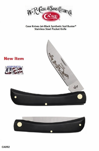 Case Knives CA73933 American Workman' Sodbuster Red Synthetic Carbon Steel Pocket Knife Pocket Knife