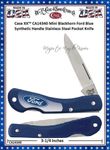 Case XX™ CA14340 Mini Blackhorn Ford Blue Synthetic Handle Stainless Steel Pocket Knife Case XX™ CA14340 Mini Blackhorn Ford Blue Synthetic Handle Stainless Steel Pocket Knife