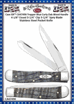 Case XX™ CA47490 Trapper Blue Curly Oak Wood Handle 4-1/8" Closed 3-1/4" Clip 3-1/4" Spey Blade Stainless Steel Pocket Knife Case XX™ CA47490 Trapper Blue Curly Oak Wood Handle 4-1/8" Closed 3-1/4" Clip 3-1/4" Spey Blade Stainless Steel Pocket Knife