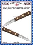 W.R. Case & Sons Cutlery CA7319 Case XX™ Household Cutlery Kitchen Walnut Wood Handle Spear Point Plain Blade Paring Knife W.R. Case & Sons Cutlery CA7319 Case XX™ Household Cutlery Kitchen Walnut Wood Handle Spear Point Plain Blade Paring Knife