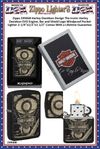 Zippo Windproof Lighter Z49467 Zippo Harley Davidson Mercury Glass Laser Engrave Windproof Pocket Lighter 2-1/4"x1/2"x1-1/2" Comes With a Lifetime Guarantee Zippo Windproof Lighter Z49467 Zippo Harley Davidson Mercury Glass Laser Engrave Windproof Pocket Lighter 2-1/4"x1/2"x1-1/2" Comes With a Lifetime Guarantee