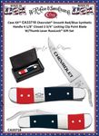 W.R. Case & Sons Cutlery CA33718 Case XX™ Chevrolet® Smooth Red/Blue Synthetic Handle 4-1/8" Closed 2-3/4" Locking Clip Point Blade W/Thumb Lever RussLock® Gift Set W.R. Case & Sons Cutlery CA33718 Case XX™ Chevrolet® Smooth Red/Blue Synthetic Handle 4-1/8" Closed 2-3/4" Locking Clip Point Blade W/Thumb Lever RussLock® Gift Set