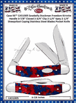 W.R. Case & Sons Cutlery CA51005 Case XX� Sowbelly Freedom Kirinite Handle 3-7/8" Closed 2-3/4" Clip 2-1/4" Spey 2-1/4" Sheepsfoot Coping Plain Blade Tru-Sharp Surgical Stainless Steel Pocket Knife
