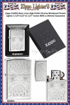 Zippo Windproof Lighter Z24903 Zippo Basic Lines High Polish Chrome Windproof Pocket Lighter 2-1/4"x1/2"x1-1/2" Comes With a Lifetime Guarantee   