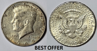 Collectible U.S.A. Coin's 1965-n-mark John F Kennedy Silver Half Dollar Coin Collectible U.S.A. Coin's 1965-n-mark John F Kennedy Silver Half Dollar Coin