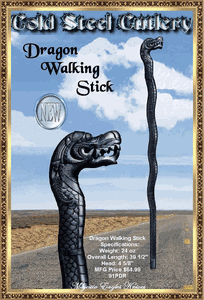 Cold Steel Cutlery 91PDR Dragon Walking Stick Cold Steel Cutlery 91PDR Dragon Walking Stick
