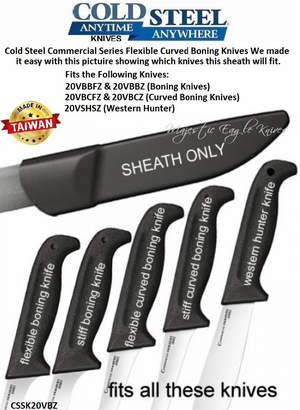 Cold Steel Knives BSCSSK20VBZ Cold Steel Commercial Series Sheath (fits 5 different knives)