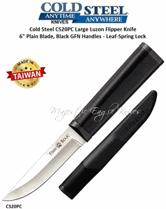Cold Steel Knives CS20PC Finn Bear Fixed Knife 4" Plain Blade, Polypropylene Handle, Cor-Ex Sheath