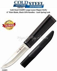 Cold Steel Knives CS20PC Finn Bear Fixed Knife 4" Plain Blade, Polypropylene Handle, Cor-Ex Sheath