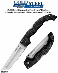  Cold Steel Knives CS29AXT XL Voyager Tanto Folding Knife 5.5" Japanese AUS-10A Stonewashed Plain Blade, Griv-Ex Handles