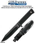 Cold Steel Knives CS49LCK SRK Survival Rescue Knife 6" Black SK-5 Blade, Kray-Ex Handle, Secure-Ex Sheath