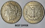 Collectible U.S.A. Coin's 1898 Morgan Silver Dollar no Mint Mark Collectible U.S.A. Coin's 1898 Morgan Silver Dollar no Mint Mark