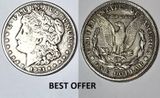 Collectible U.S.A. Coin's 1921 Morgan Silver Dollar no Mint Mark Collectible U.S.A. Coin's 1921 Morgan Silver Dollar no Mint Mark