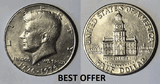 Collectible U.S.A. Coin's "200 YEARS OF FREEDOM" 1776-1976D-JFK-Half-Dollar VG