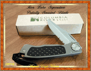 Columbia River Knife & Tool CR7113 Ron Lake Design Signature Folder W/Combo Edge