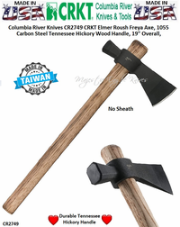 Columbia River Knives CR2724 CRKT Chogan Hammer Tomahawk, 17.88" Overall, Tennessee Hickory Wood Handle Columbia River Knives CR2724 CRKT Chogan Hammer Tomahawk, 17.88" Overall, Tennessee Hickory Wood Handle