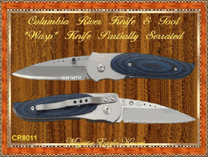 Columbia River Knives CR8011 "Wasp" by Howard Viele Knife