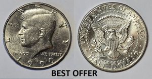 Collectible U.S.A. Coin's 1990D-JFK-Half-Dollar Collectible U.S.A. Coin's 1990D-JFK-Half-Dollar
