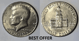 Collectible U.S.A. Coin's "200 YEARS OF FREEDOM" 1776-1976D-JFK-Half-Dollar VG