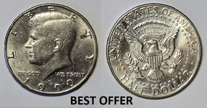 Collectible U.S.A. Coin's 1990D-JFK-Half-Dollar Collectible U.S.A. Coin's 1990D-JFK-Half-Dollar