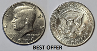 Collectible U.S.A. Coin's 1990D-JFK-Half-Dollar Collectible U.S.A. Coin's 1990D-JFK-Half-Dollar