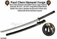 Paul Chen Cas Hanwei SH12040 Classic Tiger Katana by Paul Chen/Hanwei Paul Chen Cas Hanwei SH12040 Classic Tiger Katana by Paul Chen/Hanwei