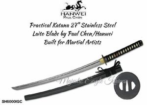 Paul Chen Cas HanweiSH6000IGC Practical Iaito by Paul Chen/Hanwei