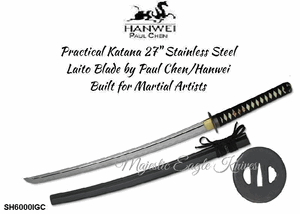 Paul Chen Cas HanweiSH6000IGC Practical Iaito by Paul Chen/Hanwei