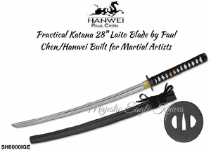 Paul Chen Cas Hanwei SH6000IGE Practical Iaito by Paul Chen/Hanwei