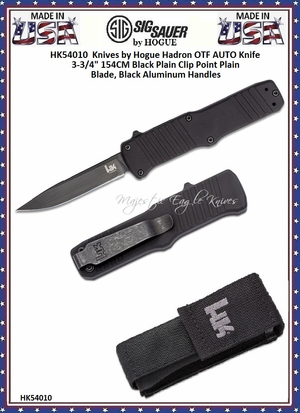 HK Knives by Hogue HK54010 Hogue Elishewitz A01-Microswitch AUTO Folding Knife 2-3/4" 154CM Stonewashed Plain Drop Point Blade, Aquamarine Aluminum Handled Knife & Pouch HK Knives by Hogue HK54010 Hogue Elishewitz A01-Microswitch AUTO Folding Knife 2-3/4" 154CM Stonewashed Plain Drop Point Blade, Aquamarine Aluminum Handled Knife & Pouch