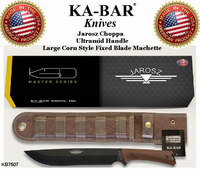 KA-BAR Knives KB7507 KA-BAR Jesse Jarosz Choppa Ultramid Handle Fixed Blade Machete Knife & Sheath KA-BAR Knives KB7507 KA-BAR Jesse Jarosz Choppa Ultramid Handle Fixed Blade Machete Knife & Sheath