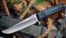 Kizlyar Supreme Cutlery KK0012 CrocD2-Satin Titanium Tactical Knife