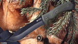 Kizlyar Supreme Cutlery KK0054 Safari Aus8-Black Titanium Tactical Knife