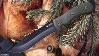 Kizlyar Supreme Cutlery KK0054 Safari Aus8-Black Titanium Tactical Knife