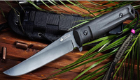 Kizlyar Supreme Cutlery KK0011 CrocD2-Black Titanium Tactical Knife