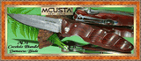 Mcusta Cutlery MC24D Cocobolo Handle Damascus Bladed Knife W/Pouch