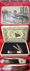 Cattlemen's Cutlery Laredo Series Wolf Trapper - ABKRP00026SG