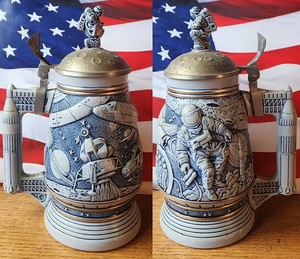 STEIN-AVON-PRODUCTS-1991-HANDCRAFTED-IN-BRAZIL-CONQUEST-OF-SPACE-STEIN-#201393